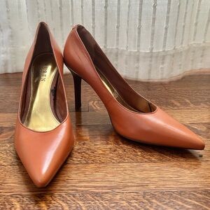 Ralph Lauren Brown Heels